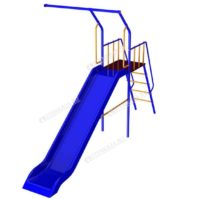 Дополнительный модуль с горкой(Длина горки 3,0м)