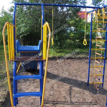 Дополнительный модуль с горкой "ПЛЮС" (длина горки 3,0 метра) — изображение 3