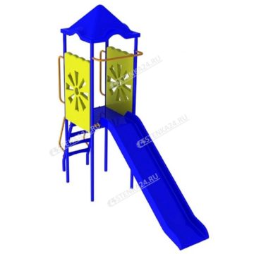 Горка "Василёк" (длина ската 2,0 м.)