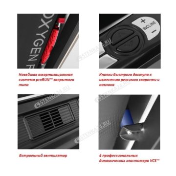 Беговая дорожка OXYGEN WIDER T25 — изображение 3