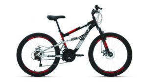 Велосипед ALTAIR MTB FS 24 disc (24" 18 ск. рост 15") 2020-2021