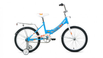 Велосипед ALTAIR CITY KIDS 20 COMPACT (20" 1 ск. рост. 13" скл.) 2022