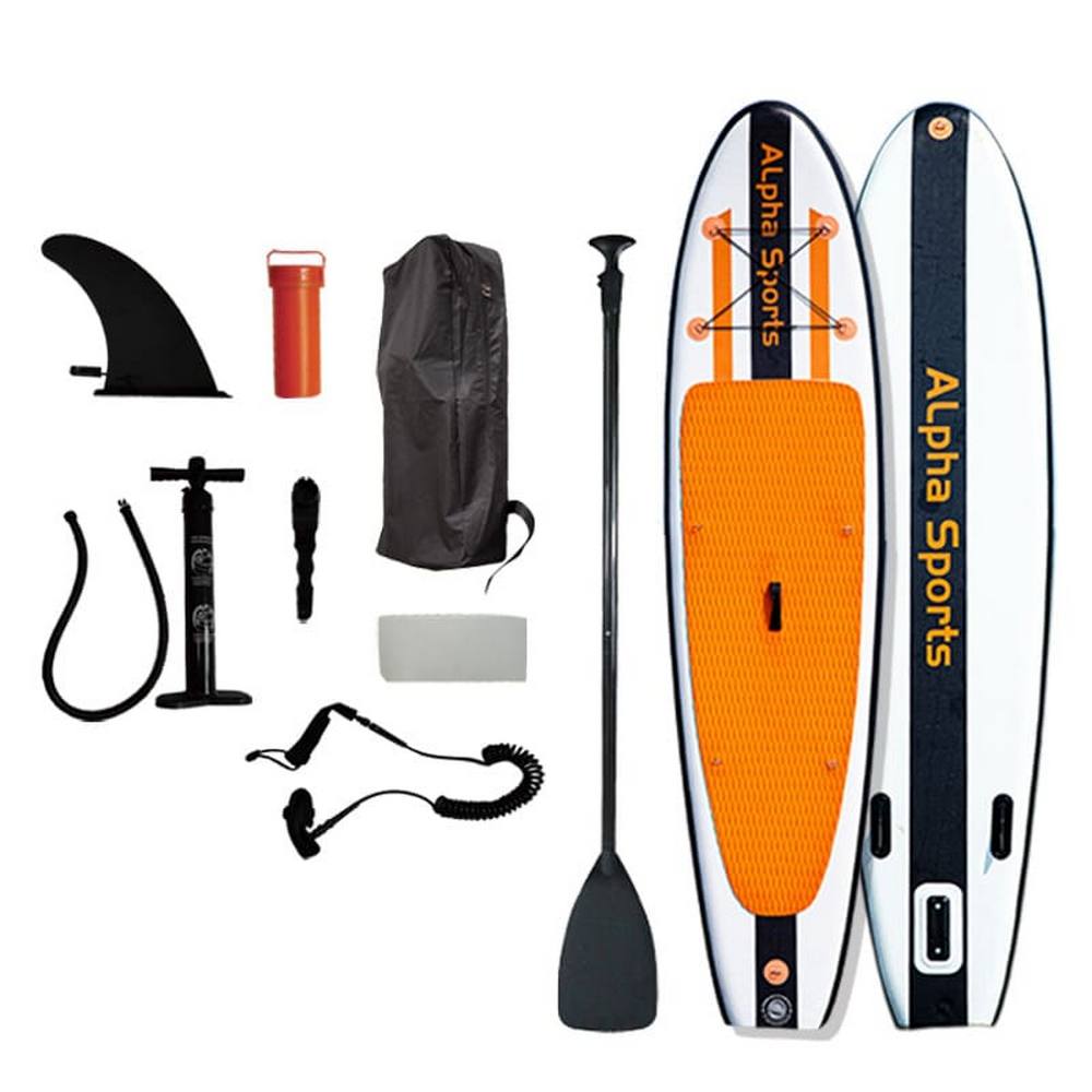 Надувной SUP board(Сап доска) АльфаСпорт 350см — изображение 2
