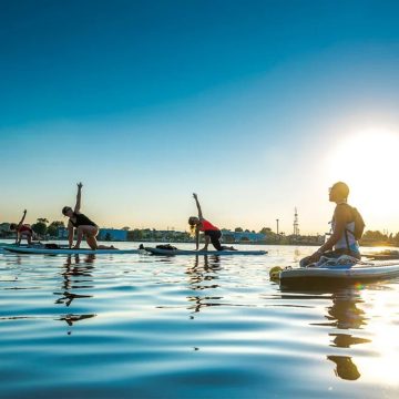 Надувная Sup-доска(Sup board)/сап борд Streak Board бирюзовый — изображение 5