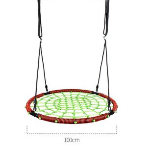 Качели-гнездо паутина 100х100х180 см, нагрузка 150кг