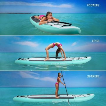 Надувная Sup-доска(Sup board)/сап борд Streak Board бирюзовый — изображение 3