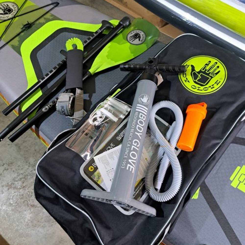 Надувная Sup-доска(Sup board)/сап борд Body Glove Raptor Pro 10,8 и карбоновое покрытие — изображение 6