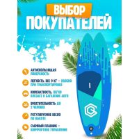 Сапборд / SUP- board (сап доска) GQ Coco 335*82*15 Blue