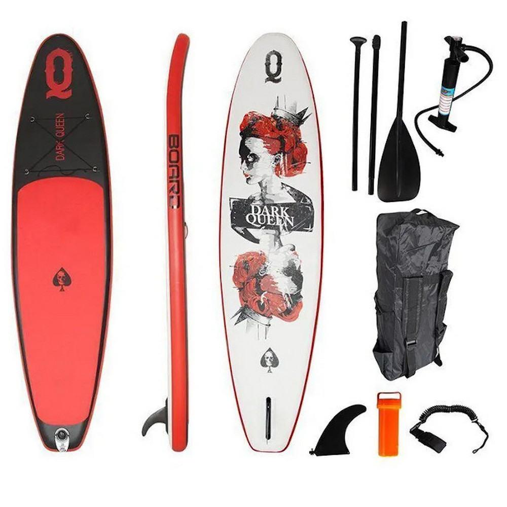 Сапборд / SUP- board (сап доска) JS BOARD DARK QUEEN 335X82X15 — изображение 3