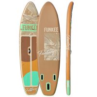 Сапборд "Funkee" коричневый 335x85x15